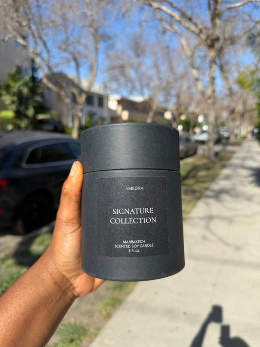 Amedra candle marrakech (vegan)