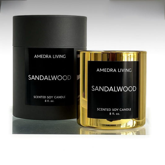 Sandalwood Vegan Candle