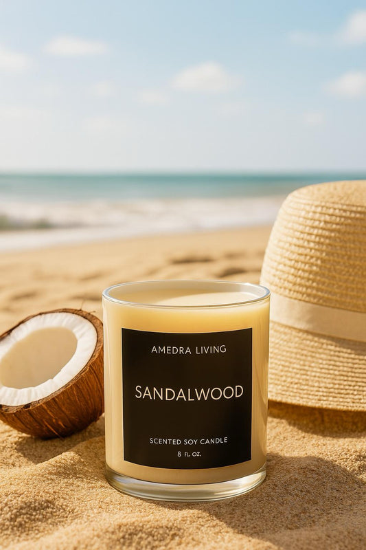 Sandalwood Vegan Candle